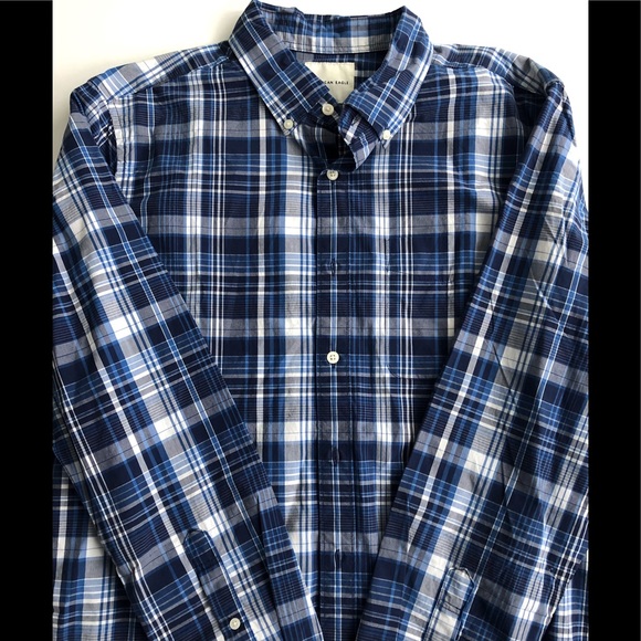 American Eagle Outfitters Other - NWT New American Eagle Blue Button Down Shirt - L